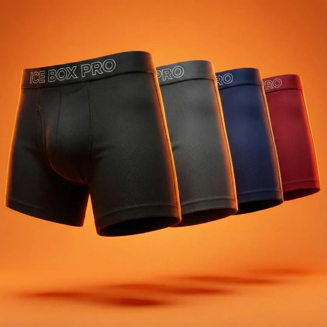 BUY 5 GET 10 – IceBoxer Boxers: Anti-sweat, Antibacterial and Ultra Soft